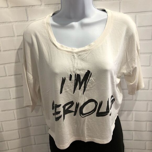 JOA “I’m Serious” Top - Picture 1 of 5